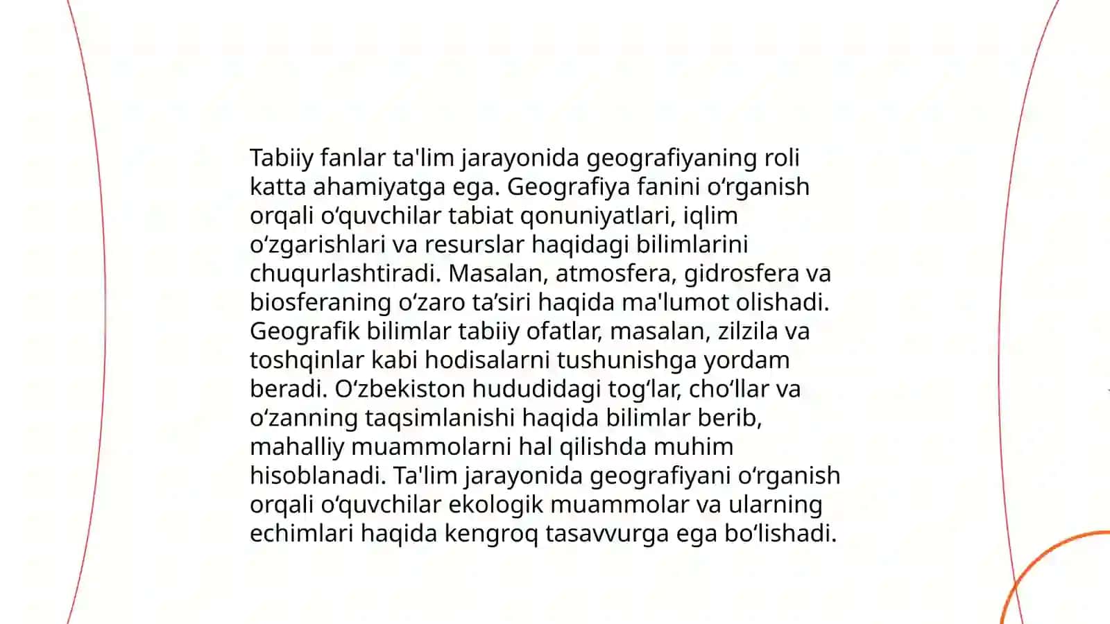 Tabiiyot va geografiya oʻqitish metodikasi 4