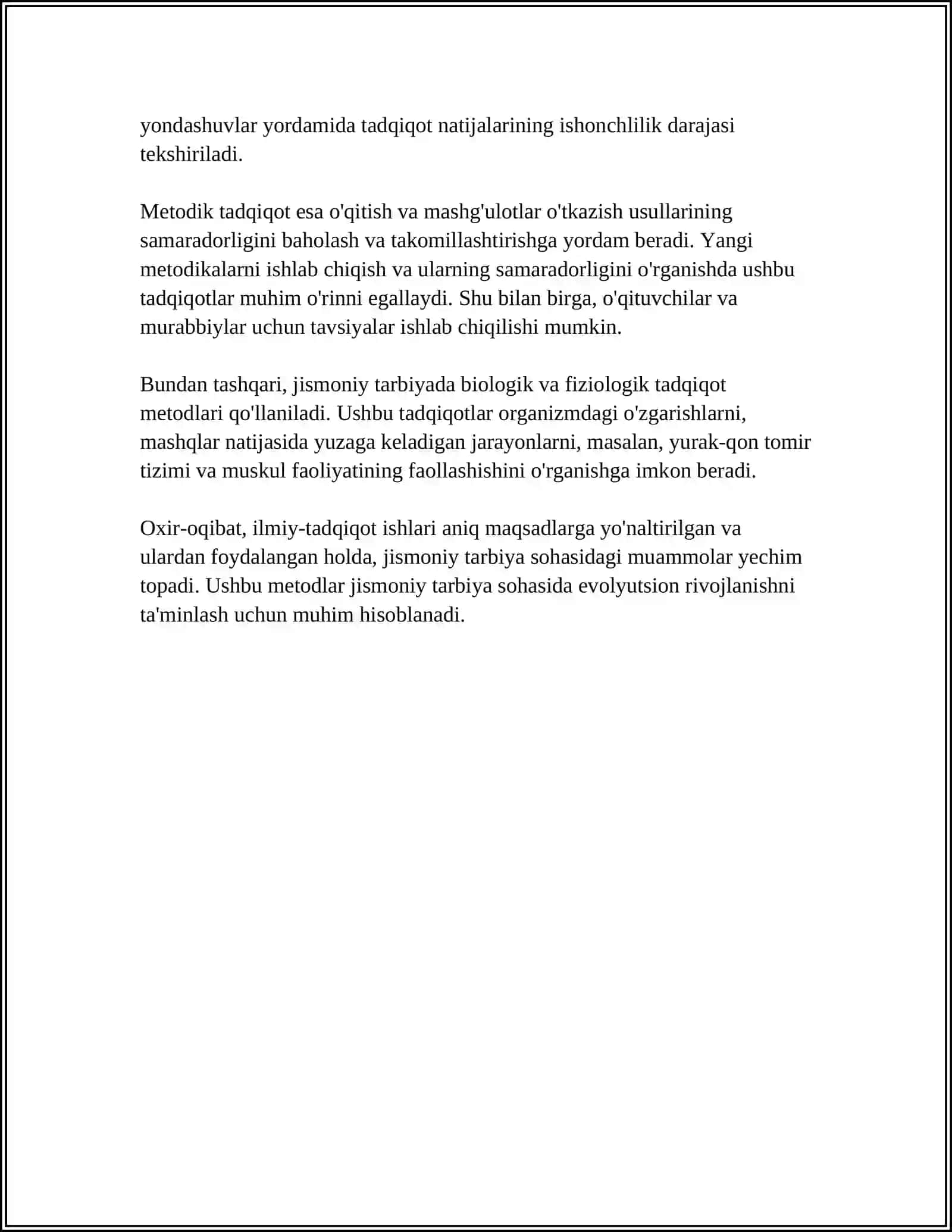 JISMONIY TARBIYADA TADQIQOT METODOLOGIYASI 4