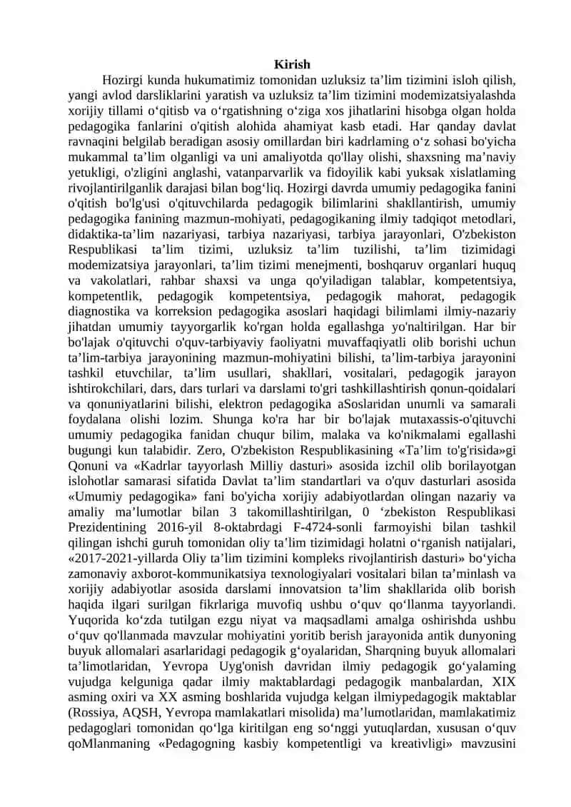 "TA’LIM MENEJMENTI O’QITISH METODIKASI" seminar mashg'ulotlari 4