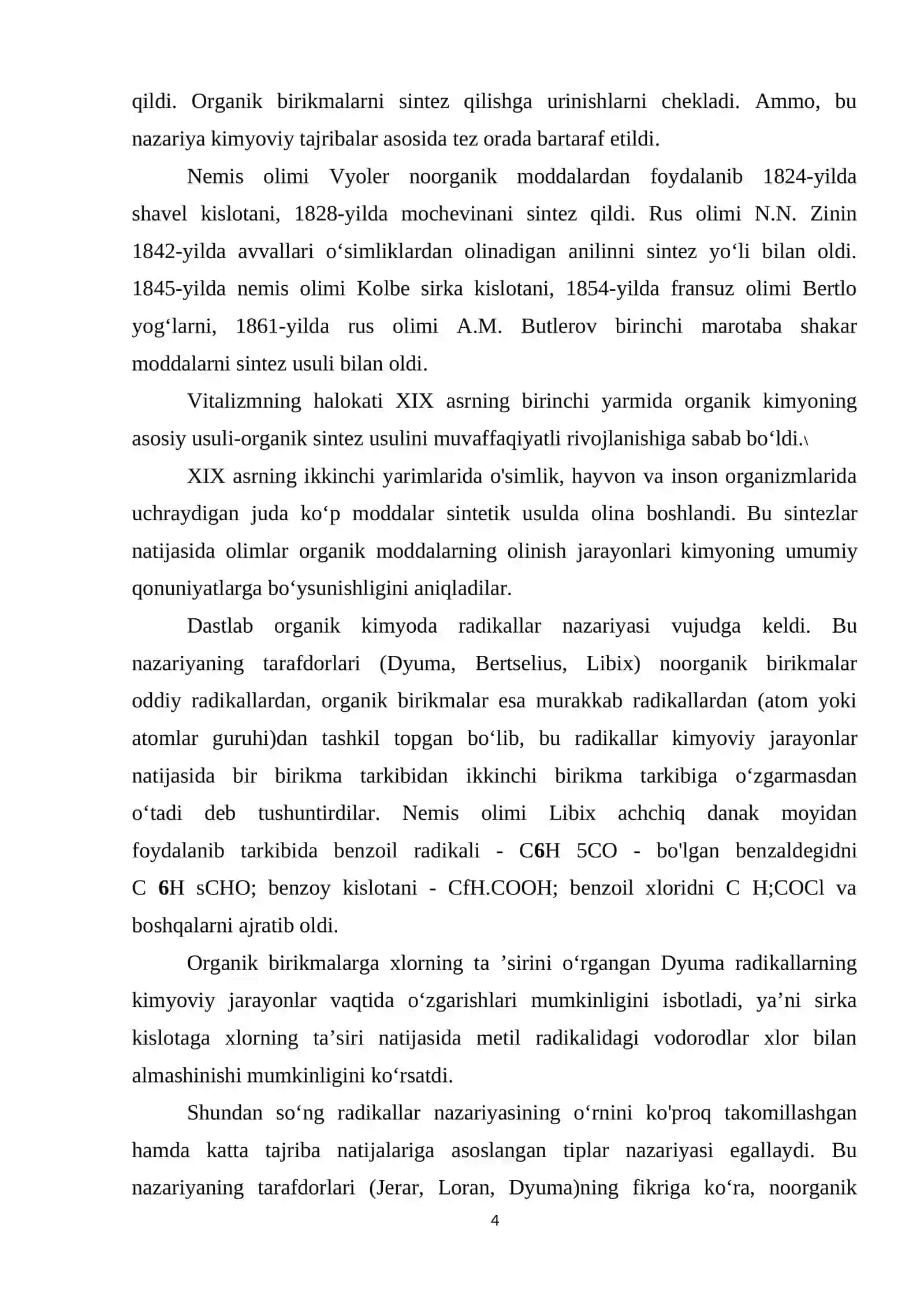 Fenolni izobutilin bilan alkillash reaksiyalari 4