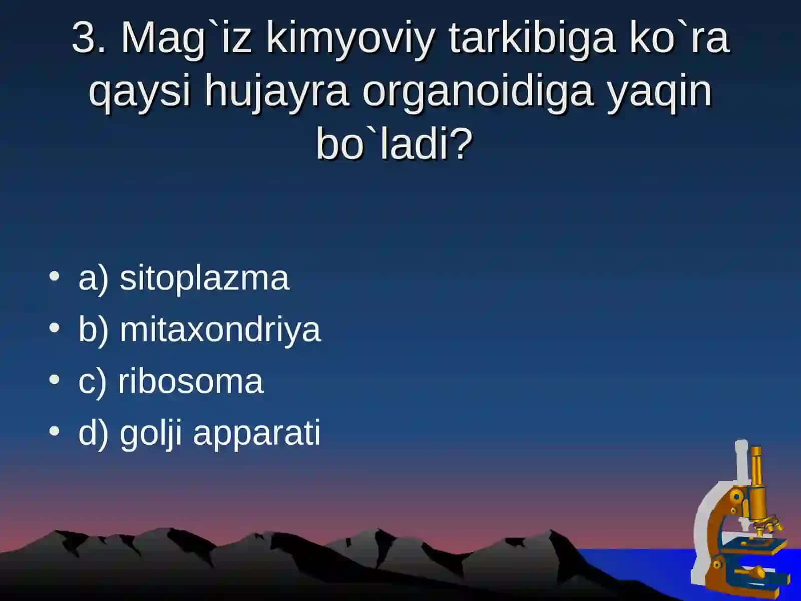 Hujayra va to'qima 4