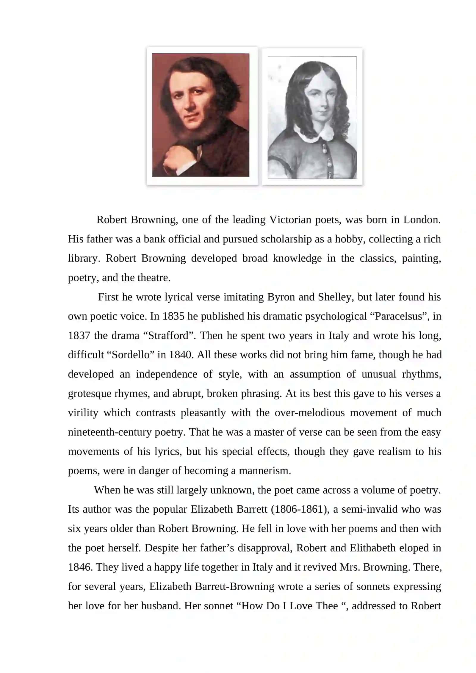 Theme 10: Social realism in the British Literature of the XIXth century 4
