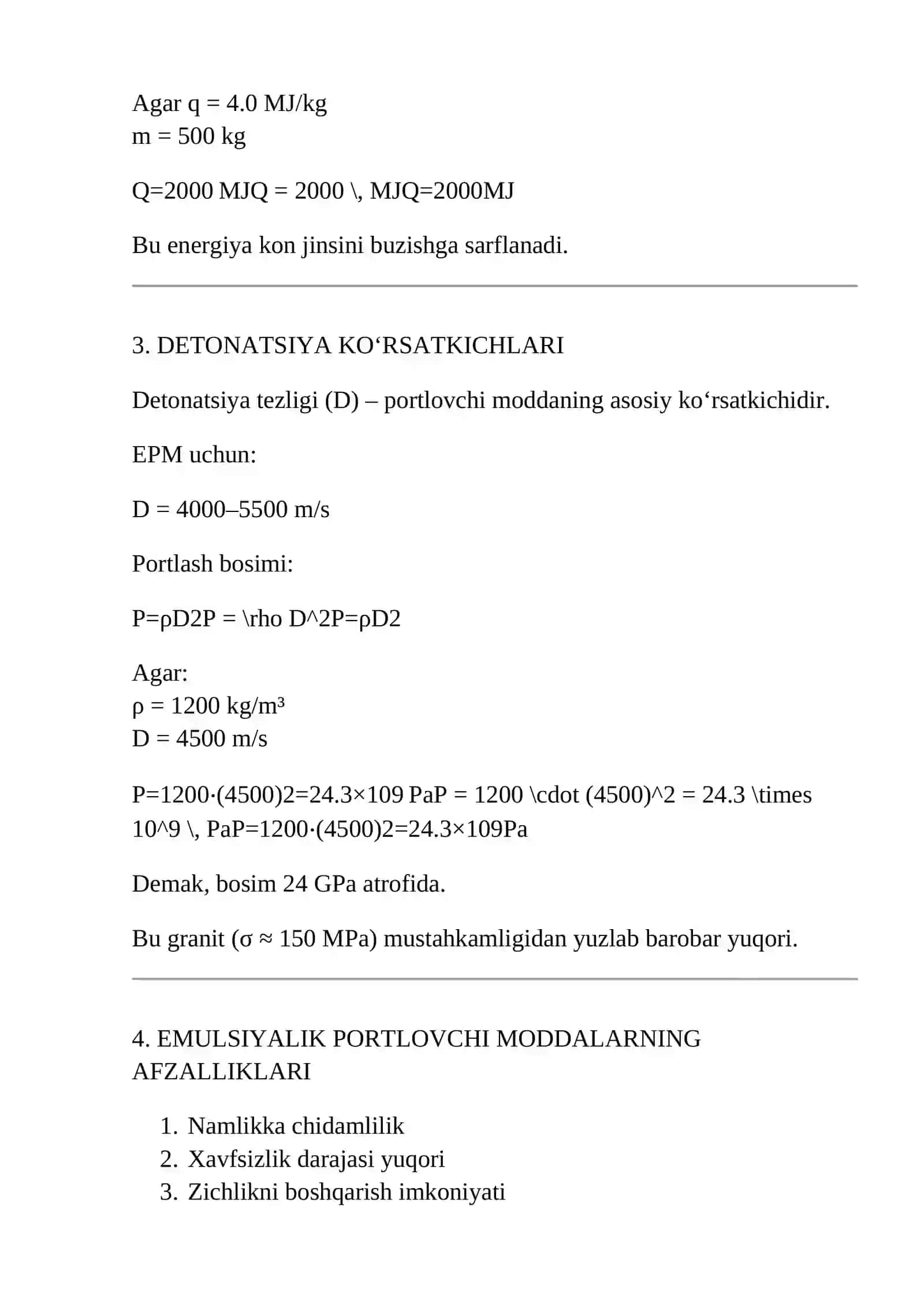 EMULSIYALIK PORTLOVCHI MODDALARNING QO‘LLANILISHI 4