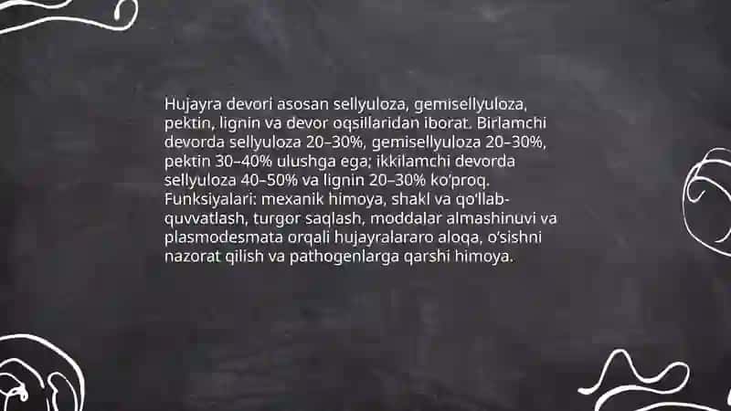 O'simlik hujayrasi va ontogenezi 4