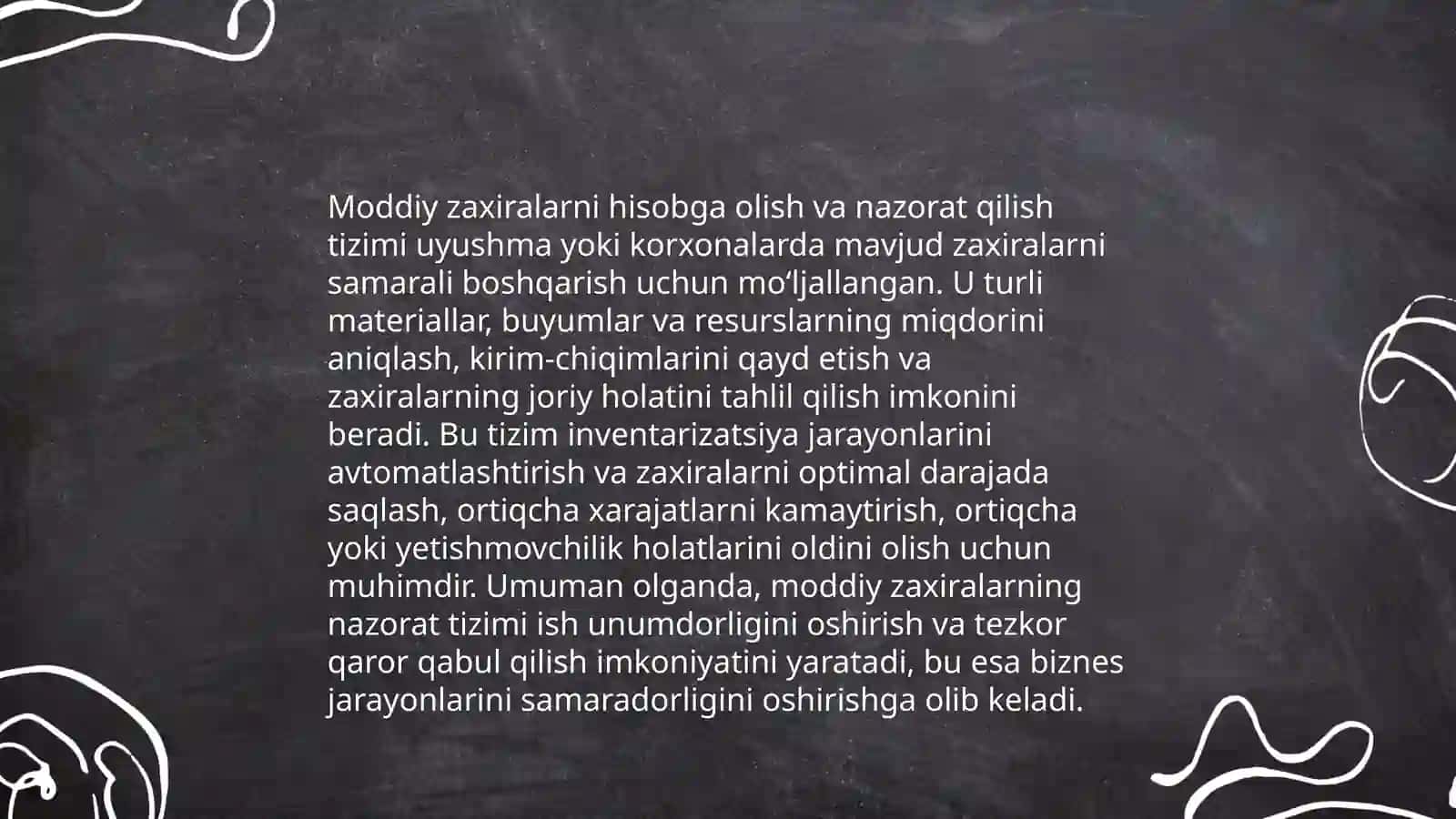 Moddiy zaxiralar auditi 4