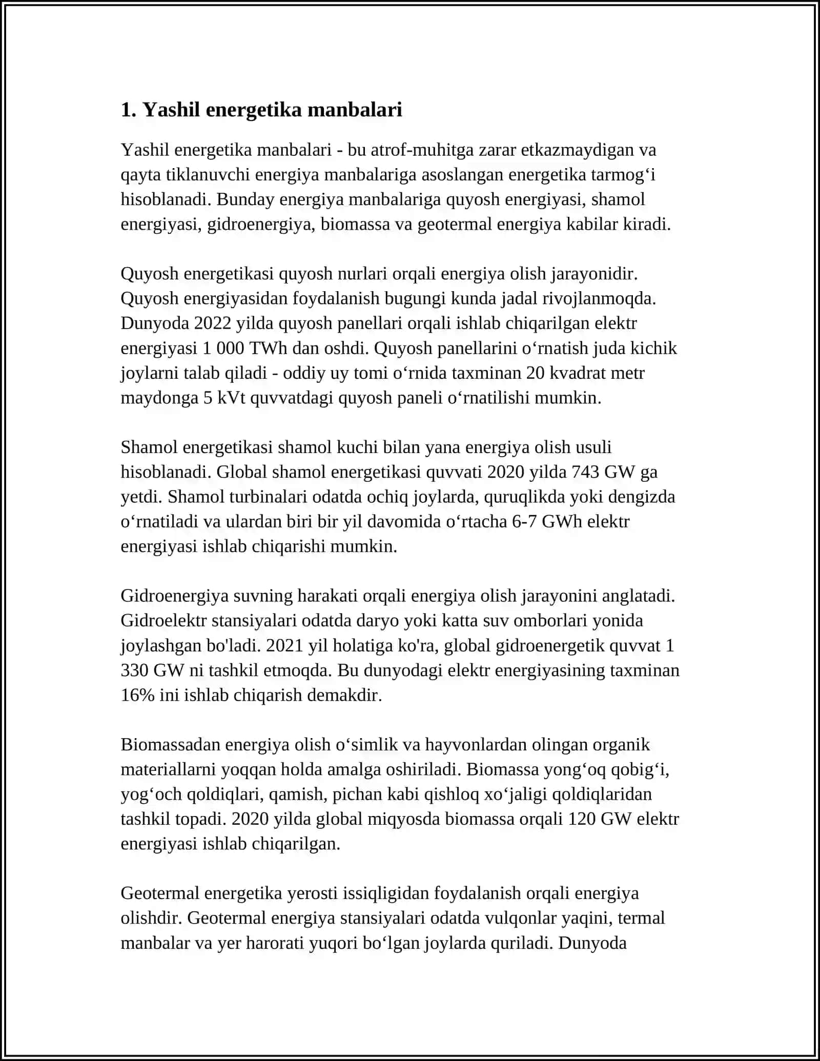 Yashil Iqtisodiyot 4