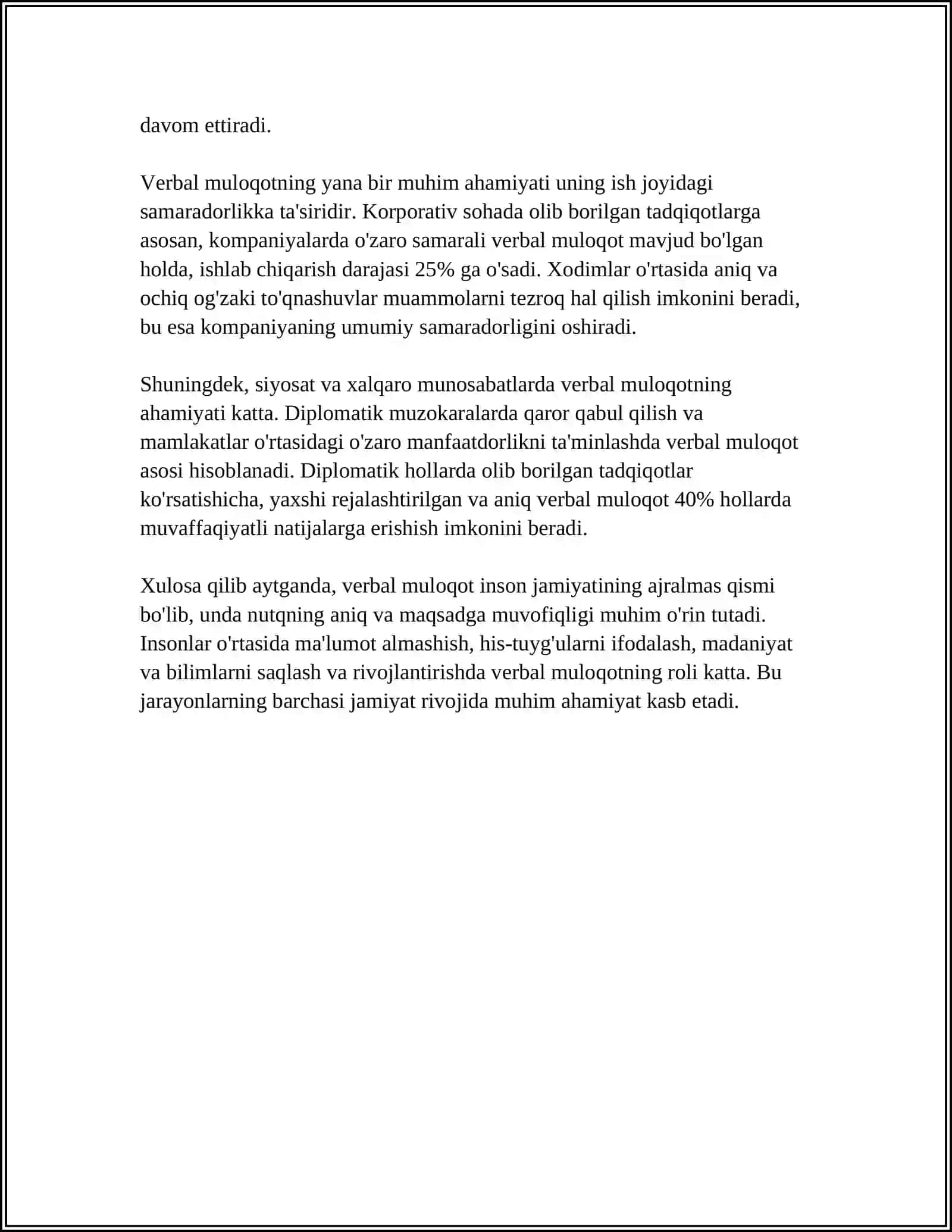 PATSIENT BILAN VERBAL VA NOVERBAL MULOQAT KO'NIKMALARI 4