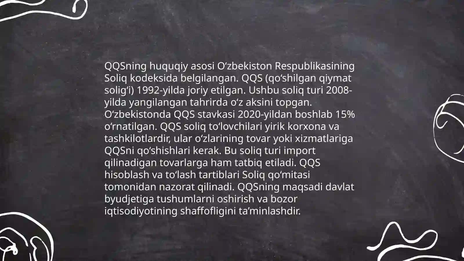 Qo‘shilgan qiymat solig‘i (QQS) 4