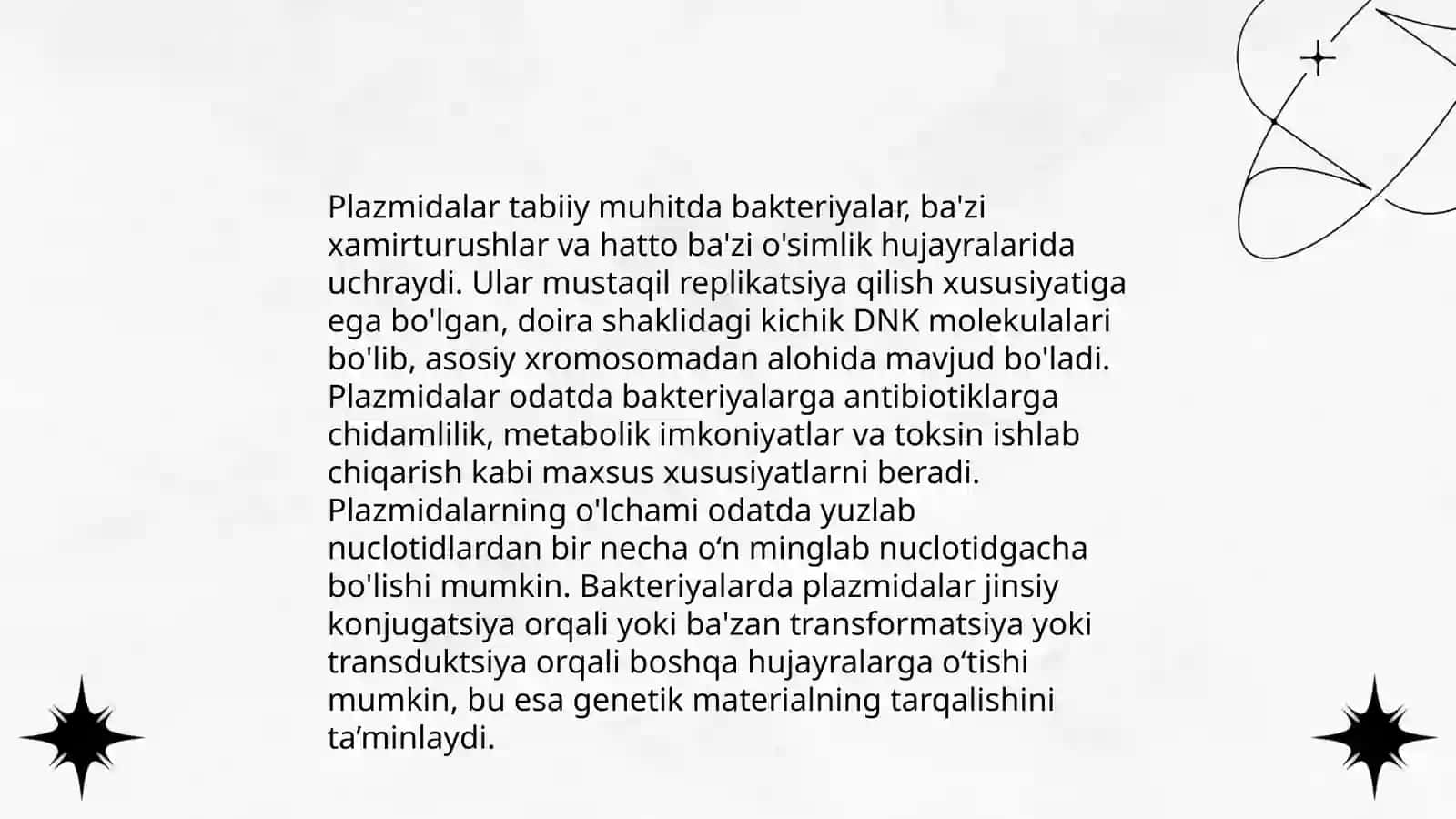 Plazmidalar va ularning qo'llanilishi 4