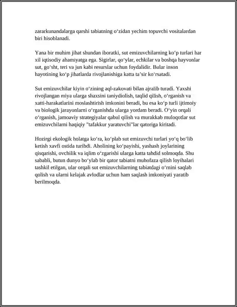 ANIMALS 4