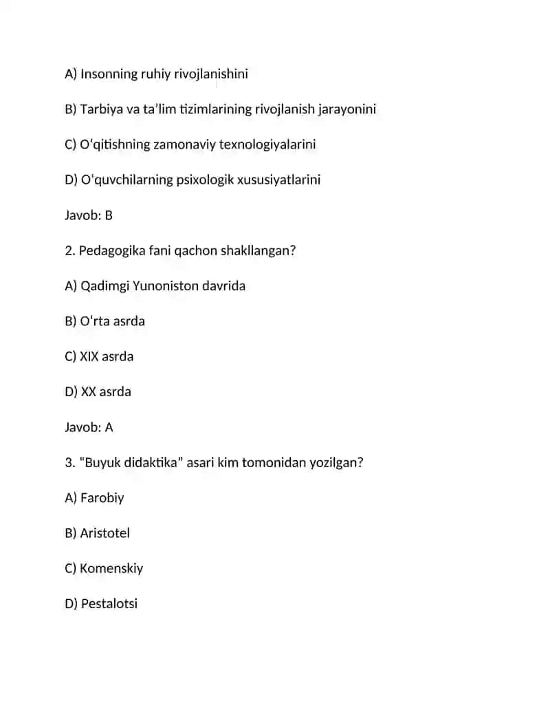 Pedagogika tarixi 4