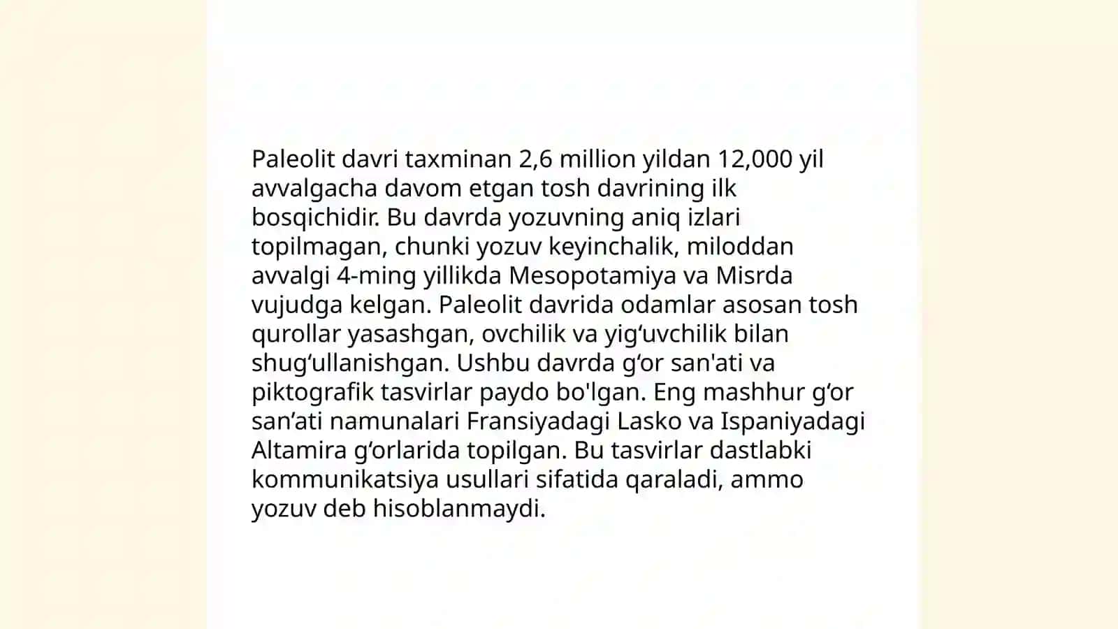 Yozuv va uning rivojlanish bosqichlari 4