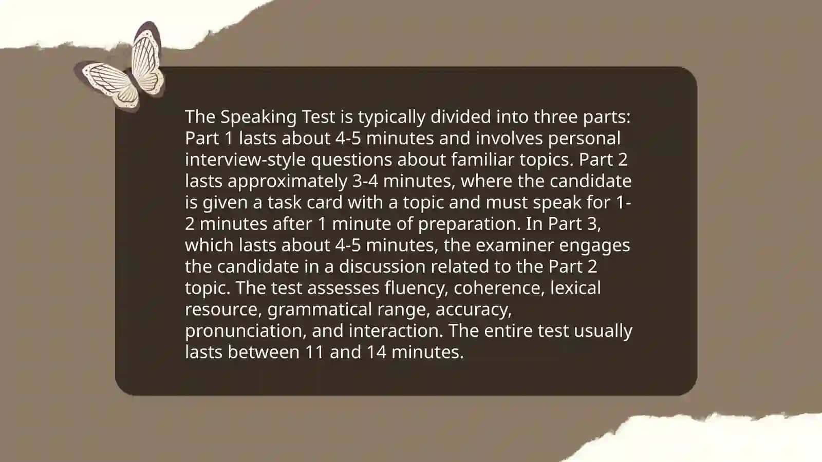 IELTS and Multilevel test structure, question types and assessment criteria 4