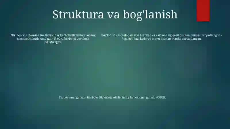 Nikulen Kislotalar 4
