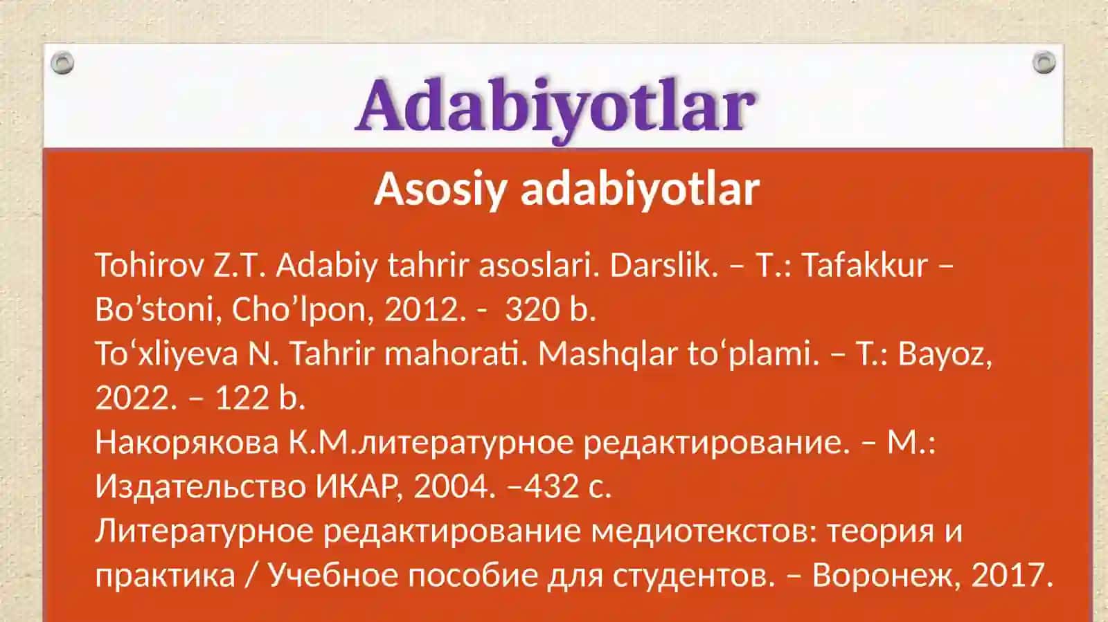 Adabiyot ayrim turlari tahriri 4