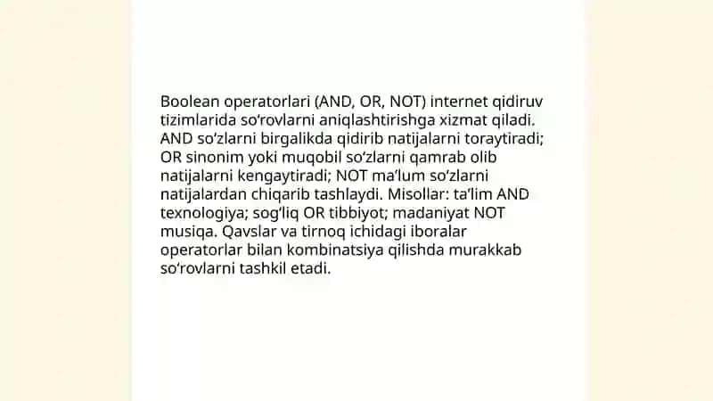 Internet qidiruv tizimi 4