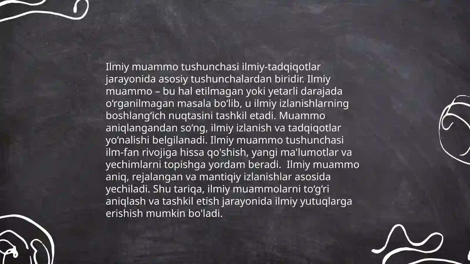 Ilmiy Tadqiqotning Boshlanishi 4