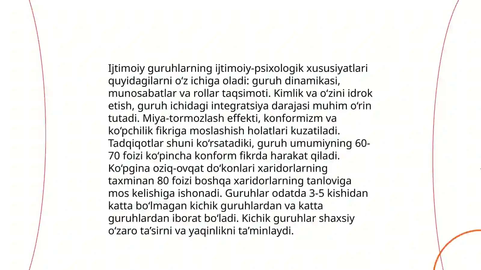 Katta ijtimoiy guruhlar psixologiyasi 4