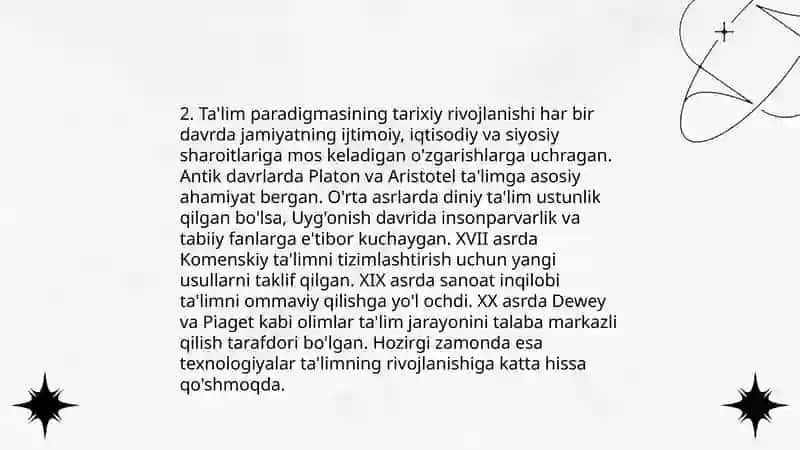 Didaktika va ta'lim nazariyasi 4