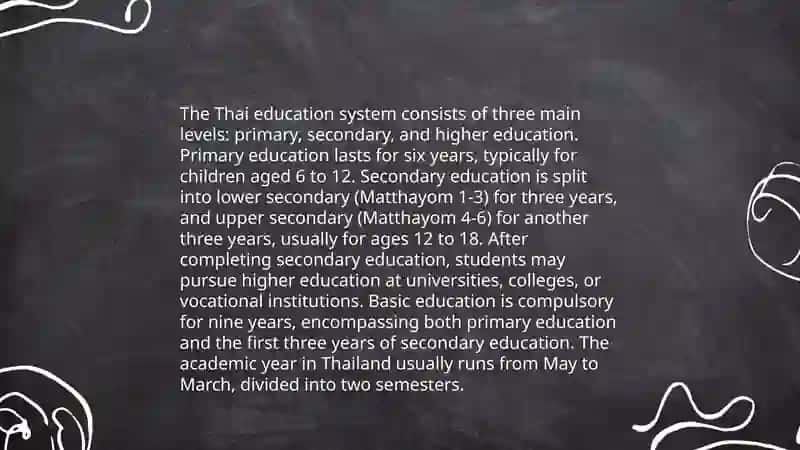 Education system of thailand 4