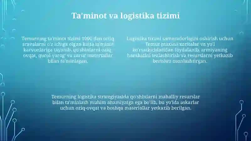 Amir Temurning harbiy sitrategiyasi 4