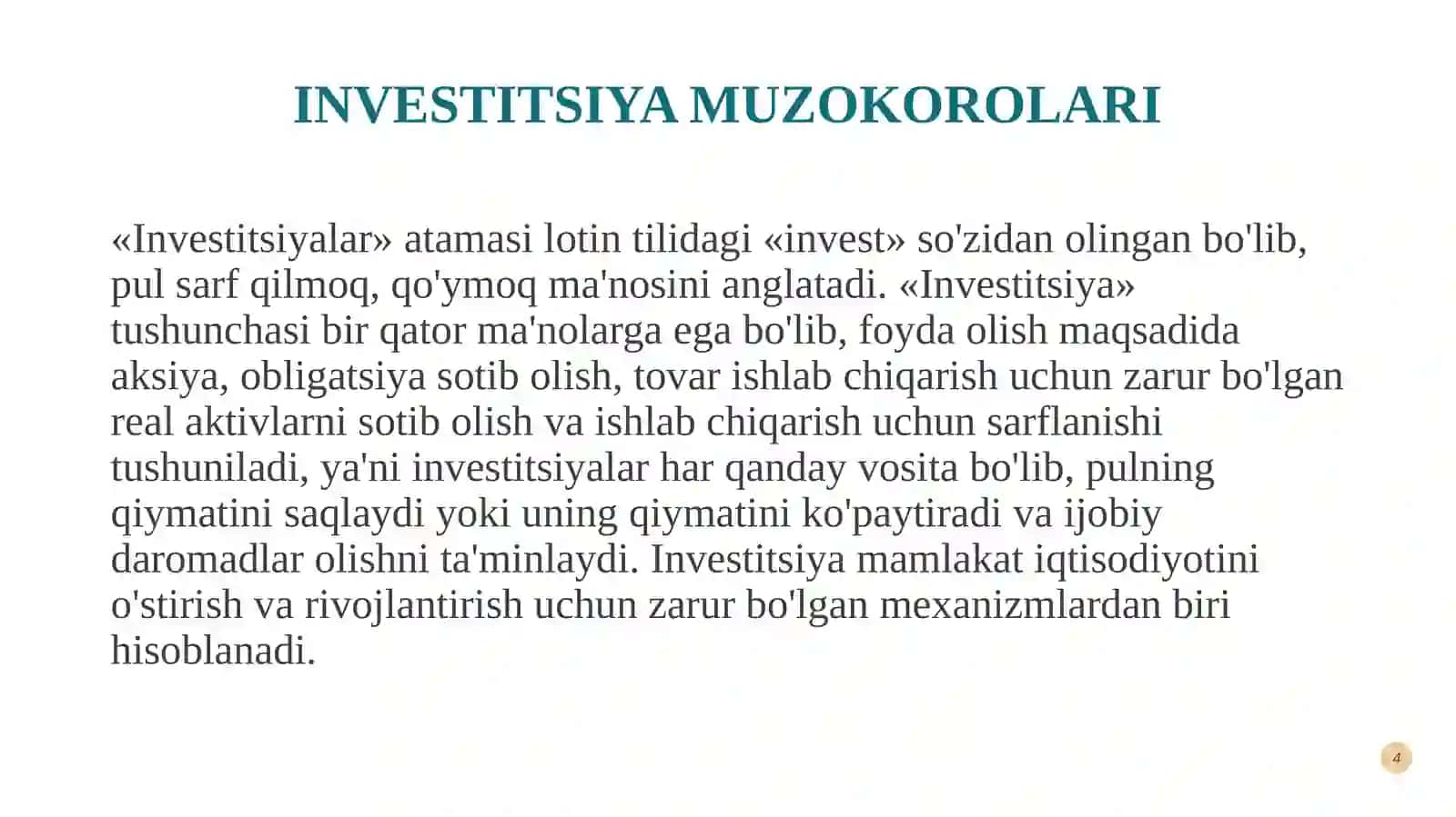 Savdoni tashkil qilishda xamkorlik muzokaralari 4