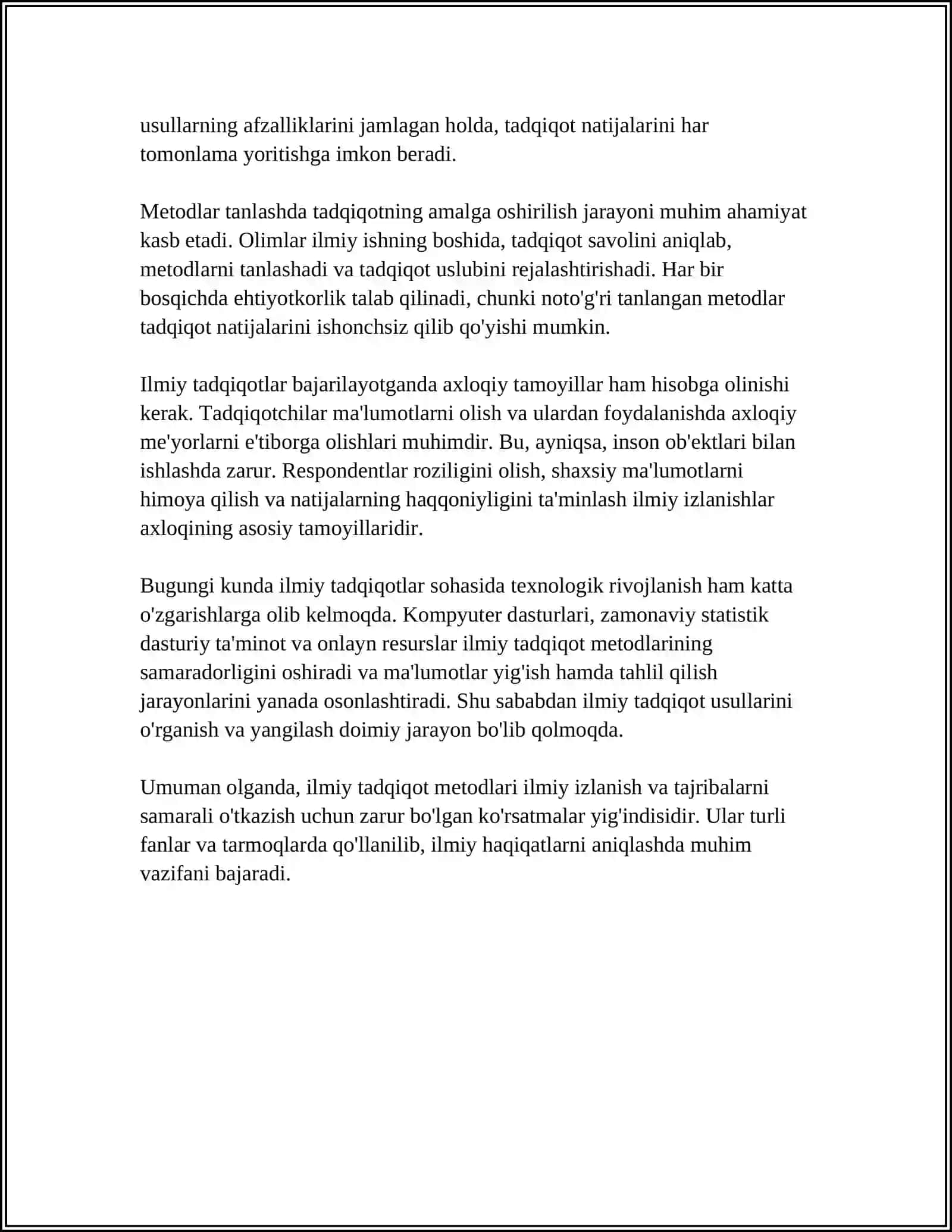 UMUMIY PEDAGOGIKANING ILMIY TADQIQOT METODLARI 4