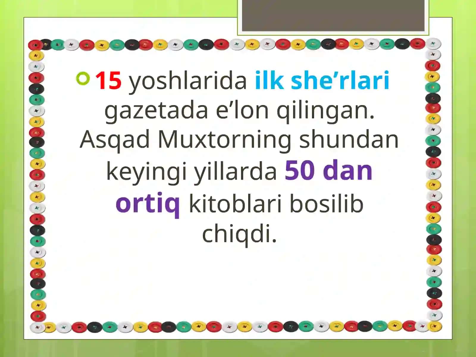 Asarlar 4