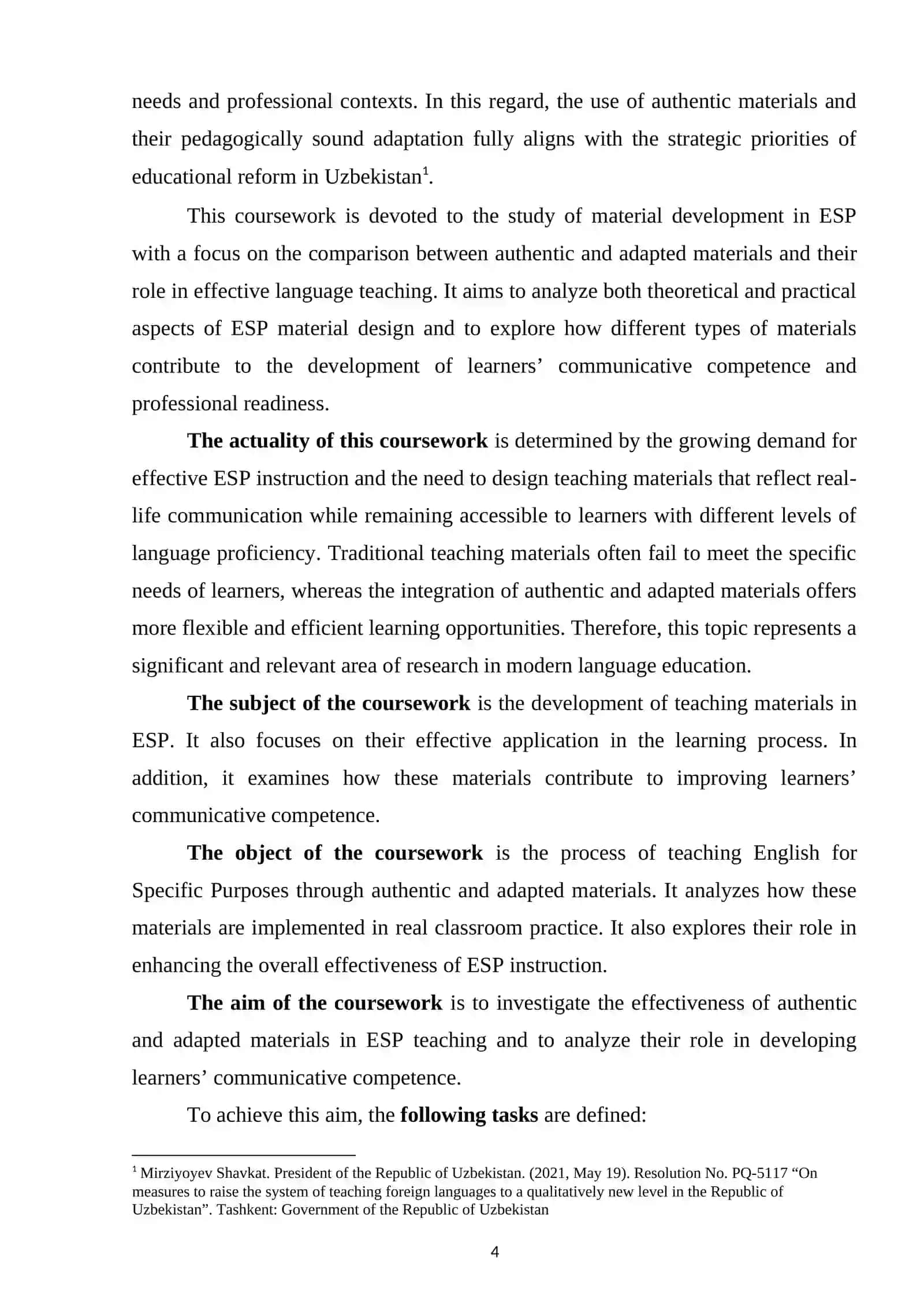 MATERIAL DEVELOPMENT FOR ESP: AUTHENTICITY VS. ADAPTATION 4