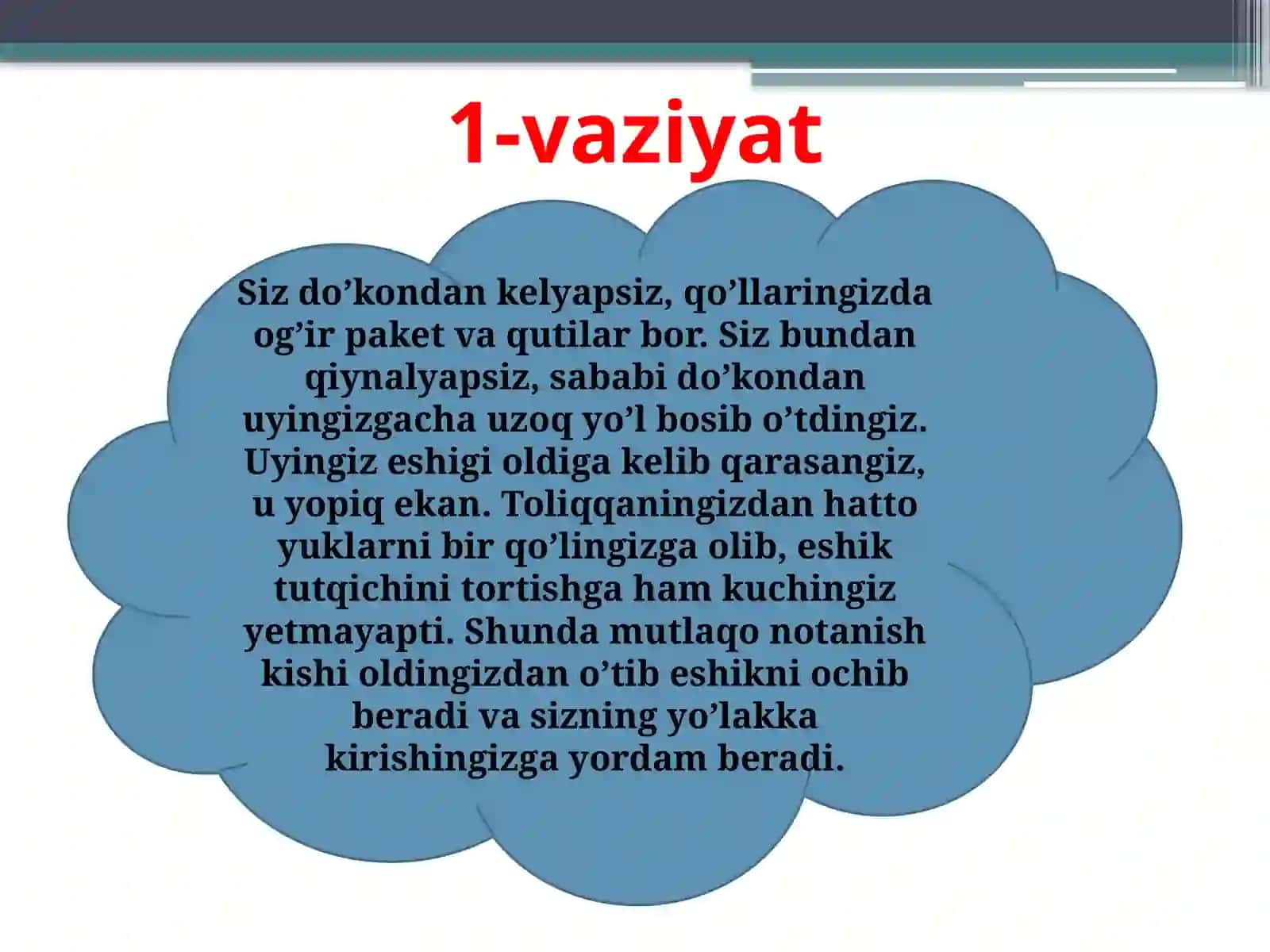 MINNATDORLIK YURAGIMDA YASHAYDI 4