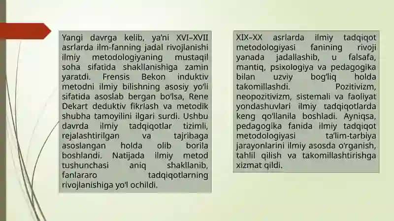 Ilmiy tadqiqot metodologiyasi 4