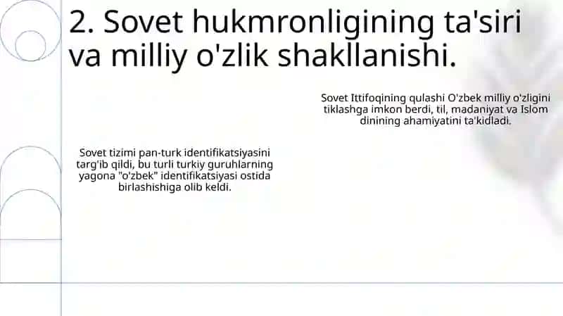 O'zbek xalqining etnik sakllanishi 4