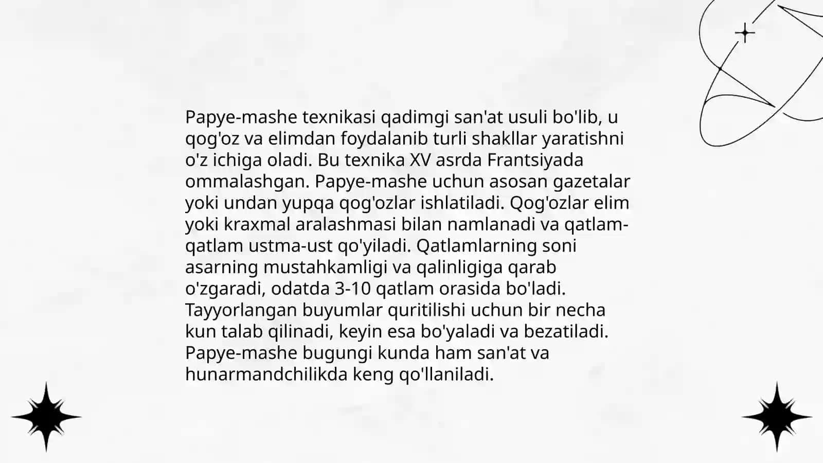 Papye-mashe san’ati 4