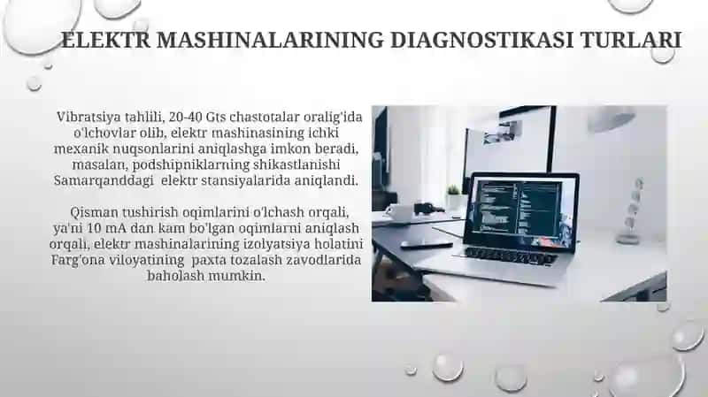 ELEKTR MASHINALARINING DIAGINOSTIKASI VA MONITORINGI 4