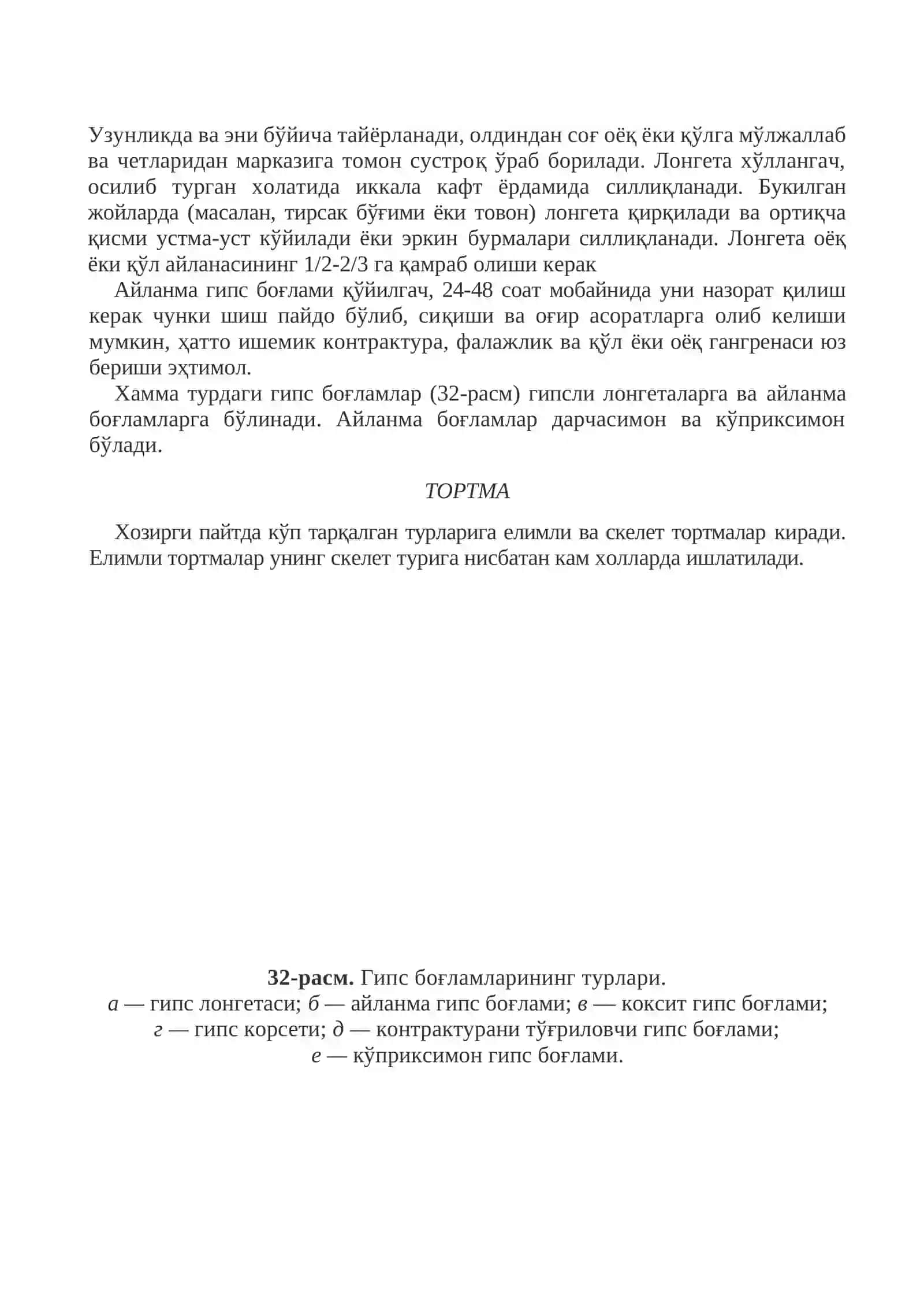 Гипс боғлами 4