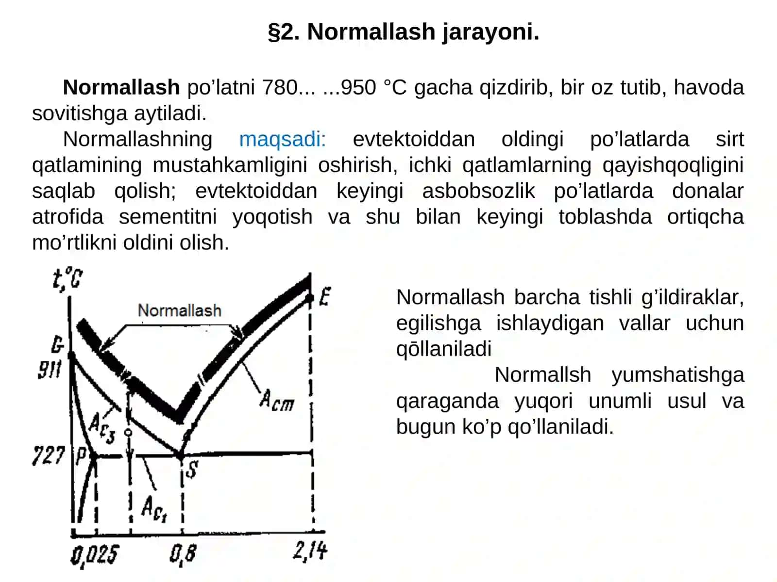 Termik ishlash texnologik jarayonlari 4