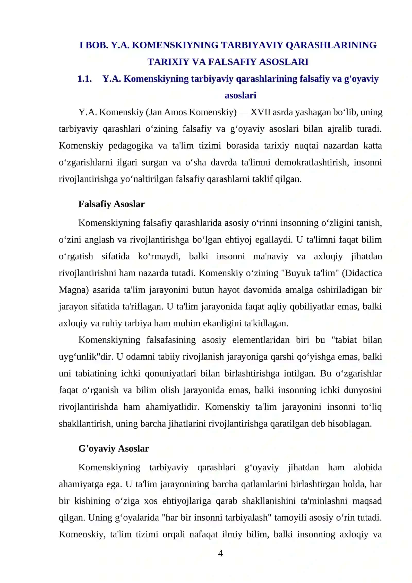 Y.A.KOMENSKIYNING TARBIYAVIY QARASHLARI 4