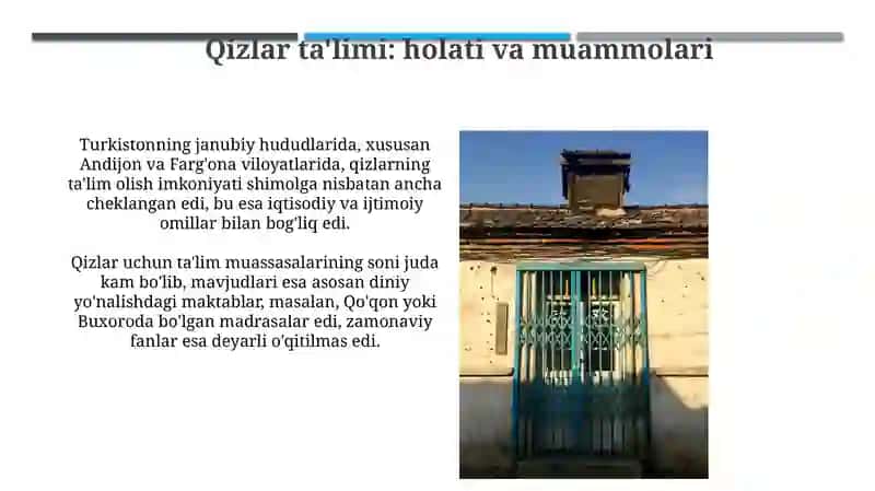 Turkistonda maktablar tizimi 4