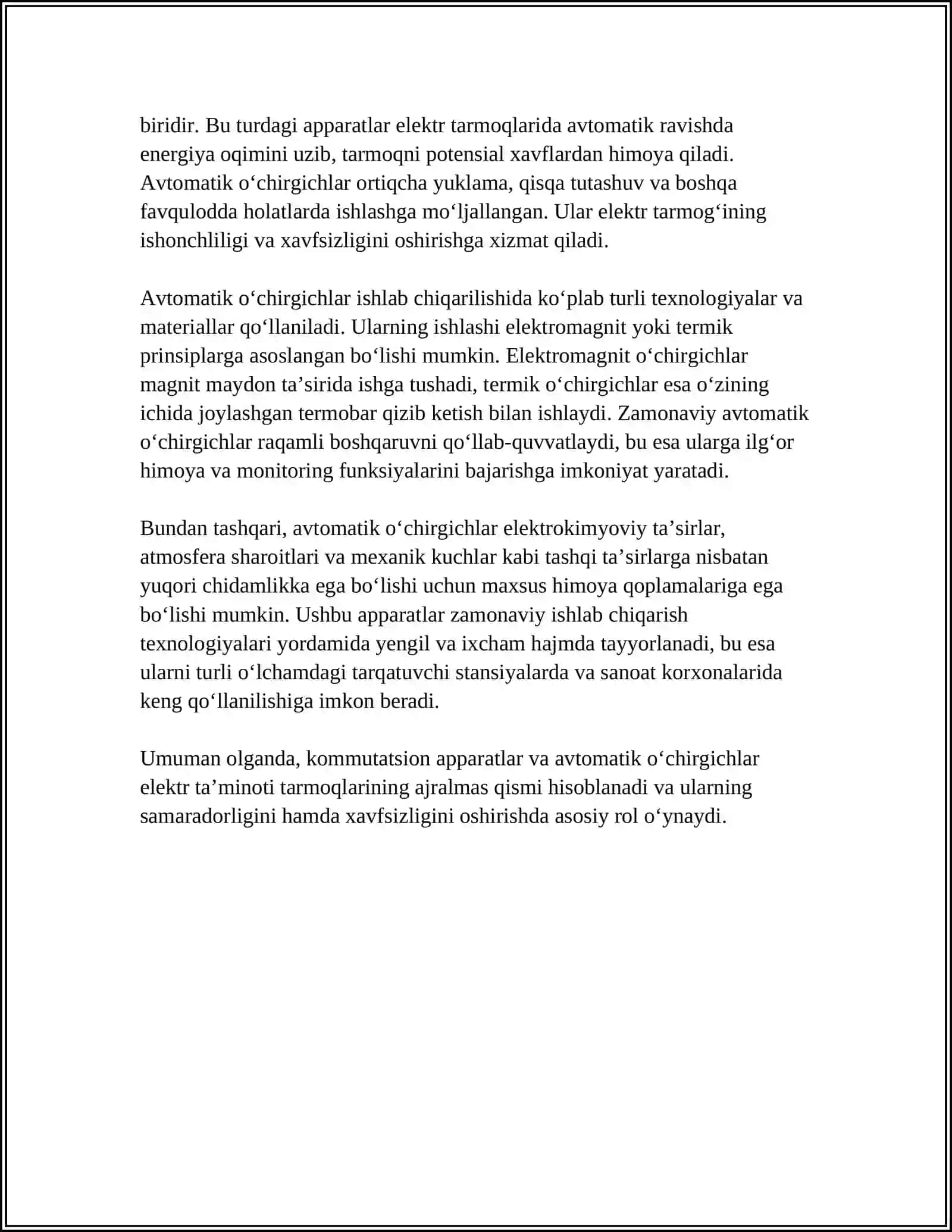 KOMMUTATSION APPARATLAR 4