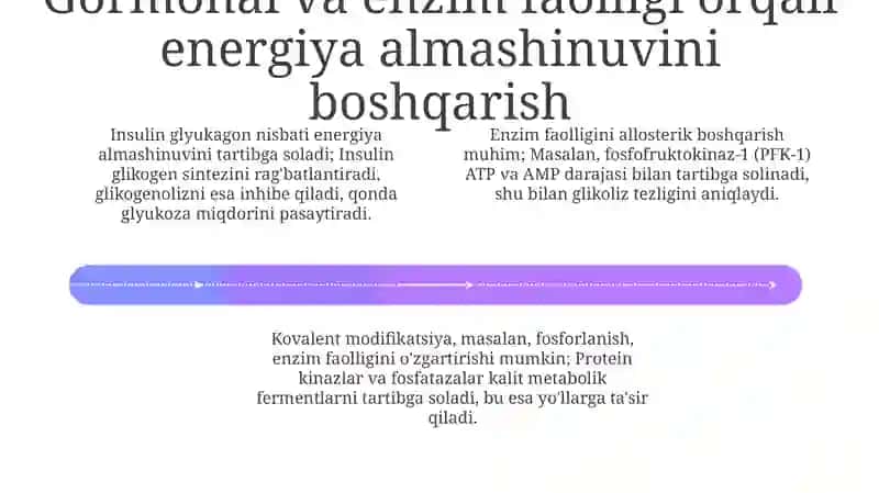 Energiya almashinuvining boshqarilishi 4