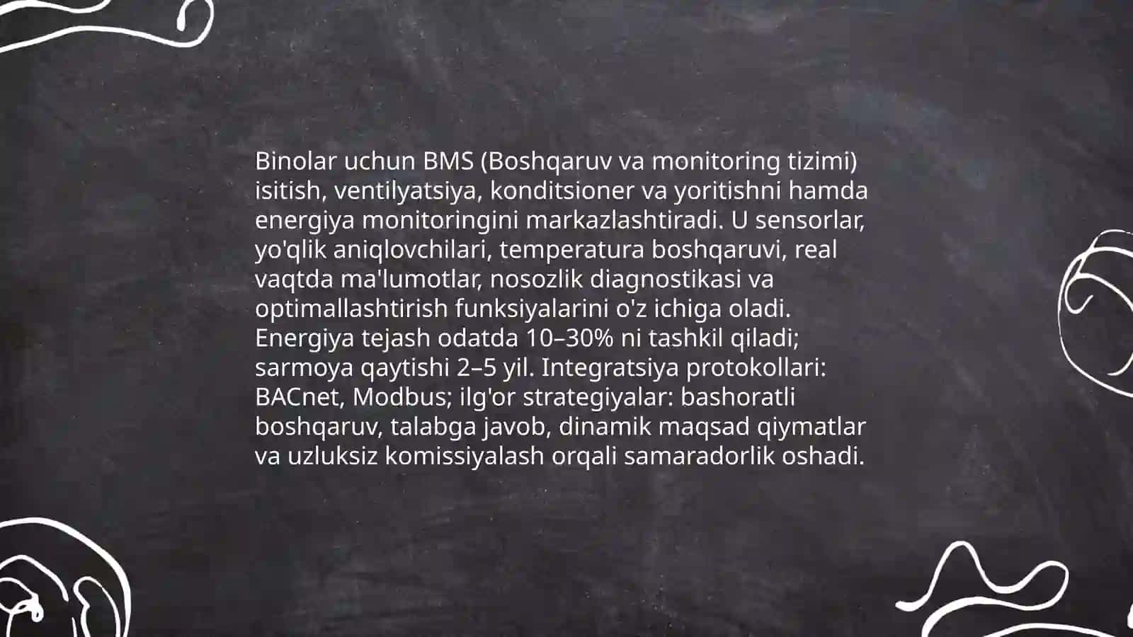 Energiya tejamkor boshqaruv tizimlari 4