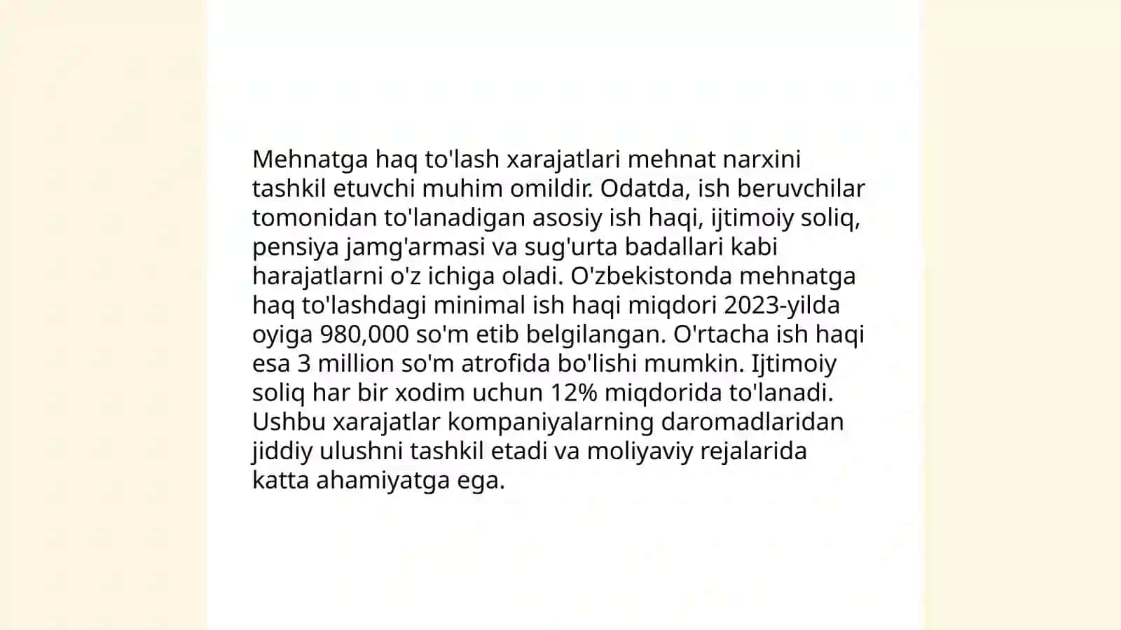 Xo'jalik yurituvchi subyektlarning xarajatlari 4