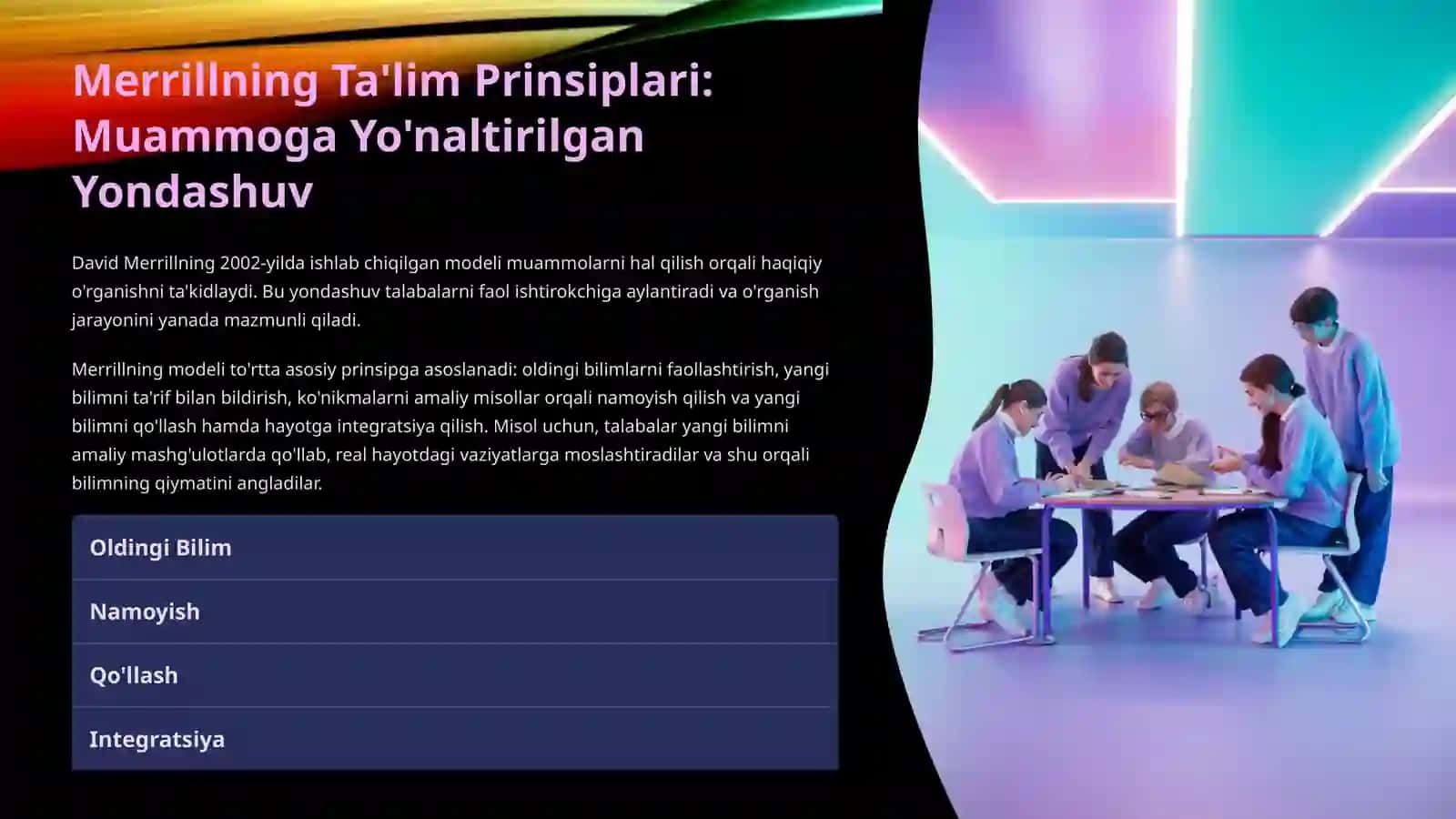 O'rgatuvchi Dasturlarni Loyihalash Metodikasi 4