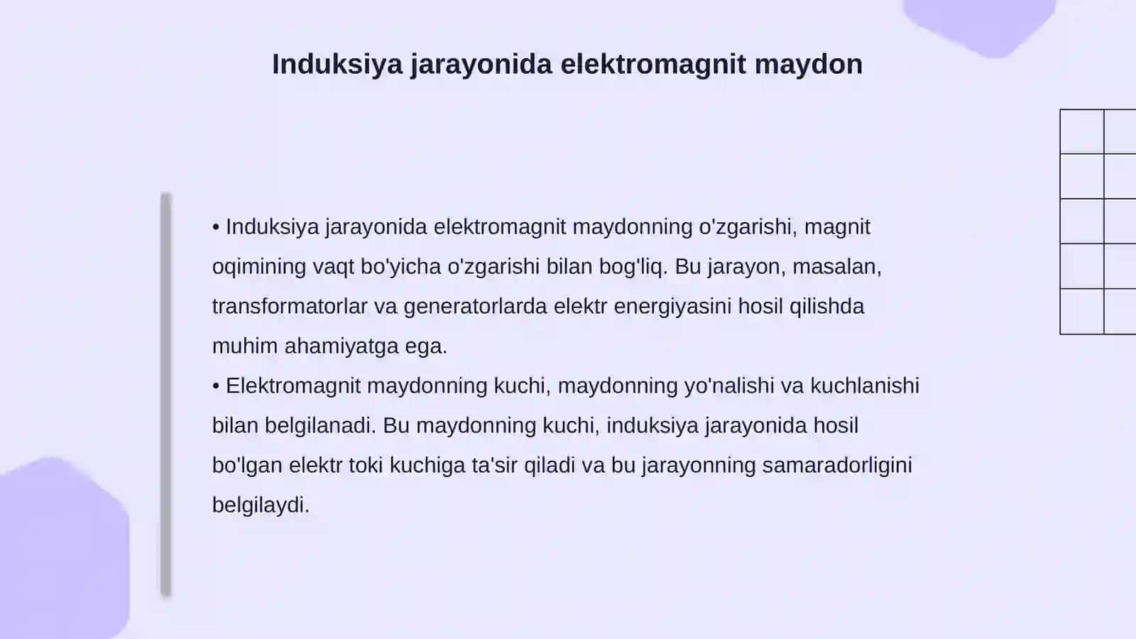 Elektromagnit induksiya hodisasi 4