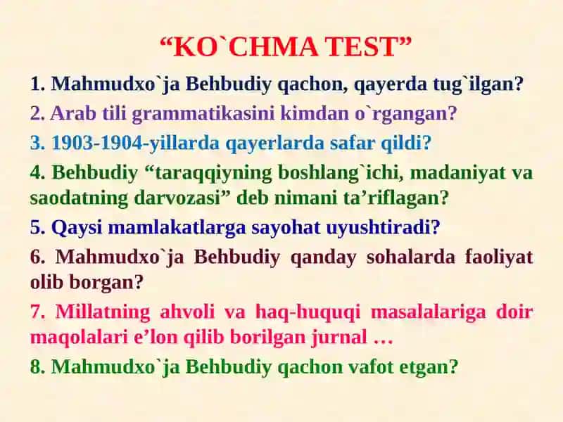 Mahmudxo`ja Behbudiyning “Padarkush” dramasi 4