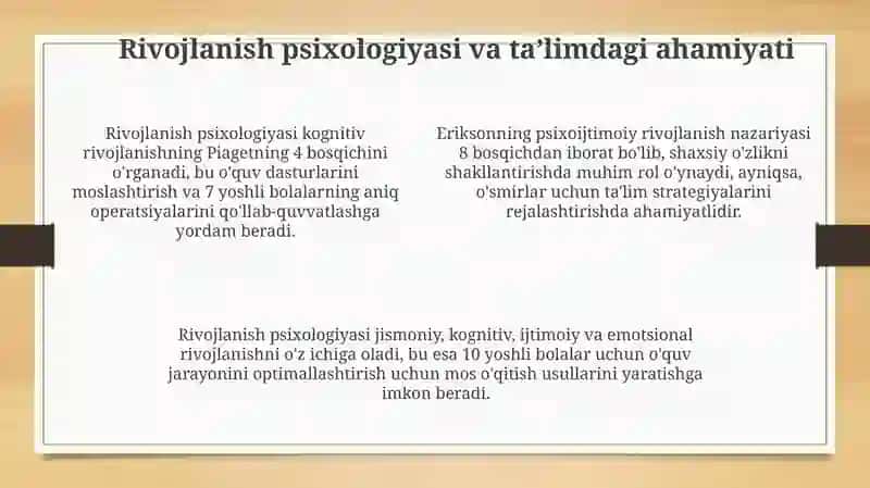 Ta'lim pisixalogiyasi 4