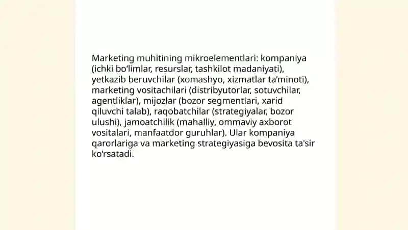 Marketing muhiti 4