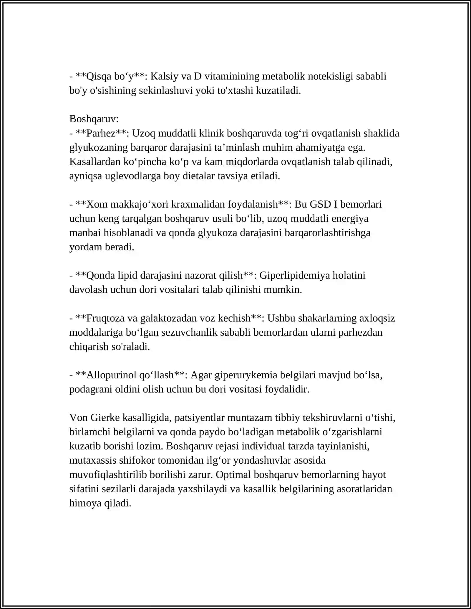 GLIKOGEN KASALLIKLAR 4