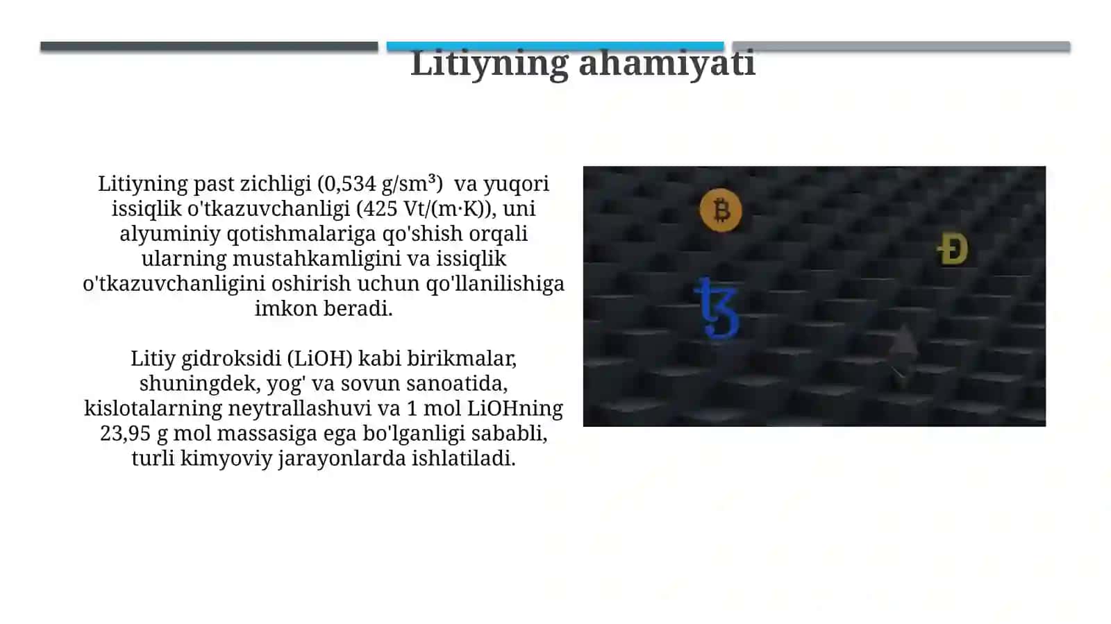 1-guruh elementlarining sanoatdagi ahamiyati 4