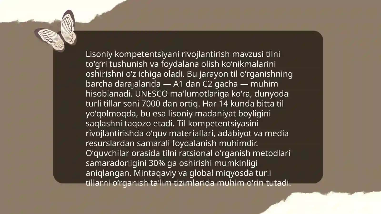 Lisoniy ijtimoiylashuv masalasi 4
